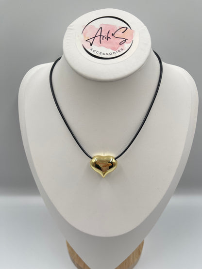 Golden Heart Necklace