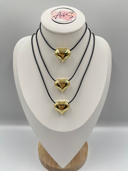 Golden Heart Necklace