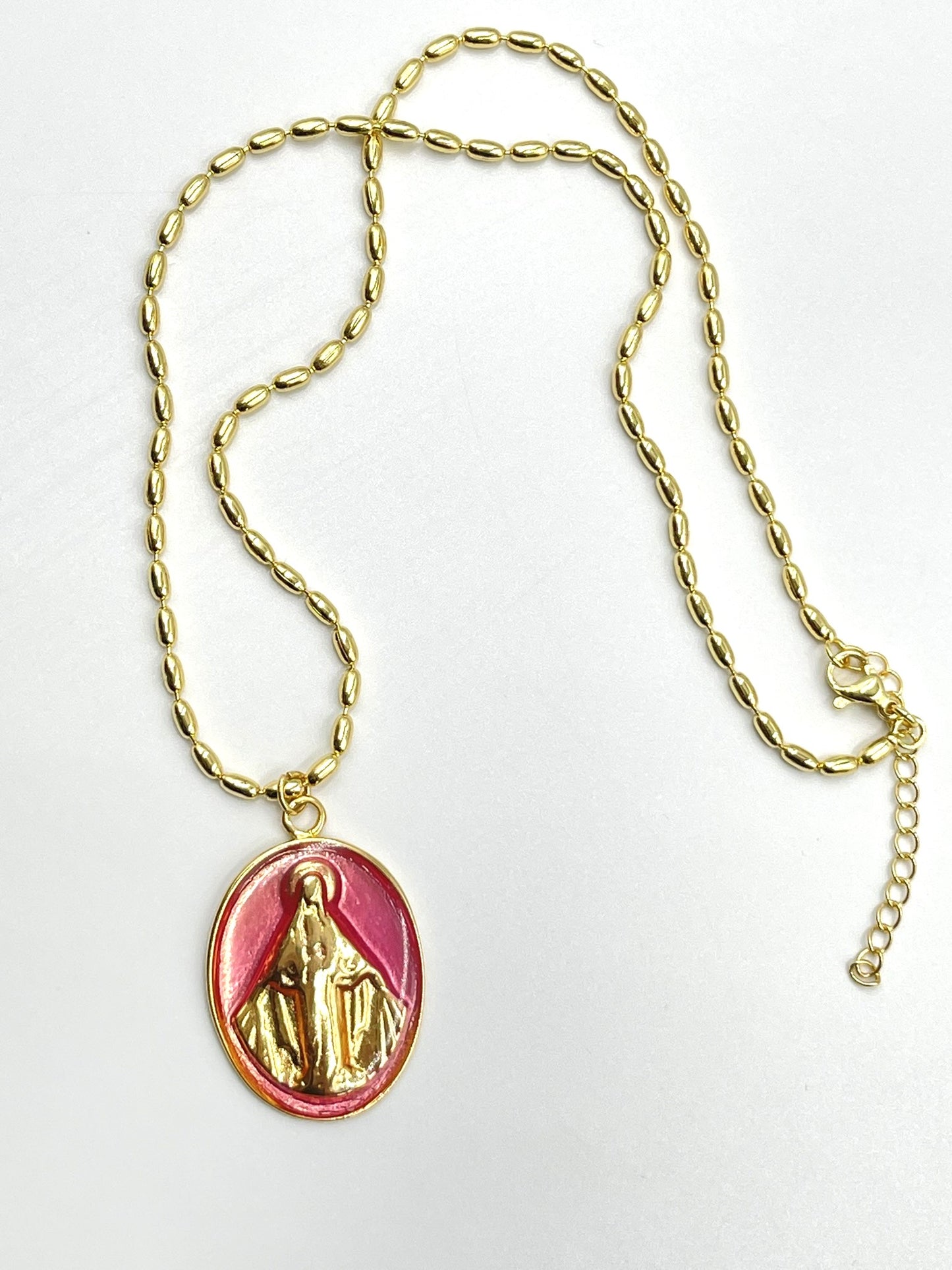 Virgen Milagrosa Necklace