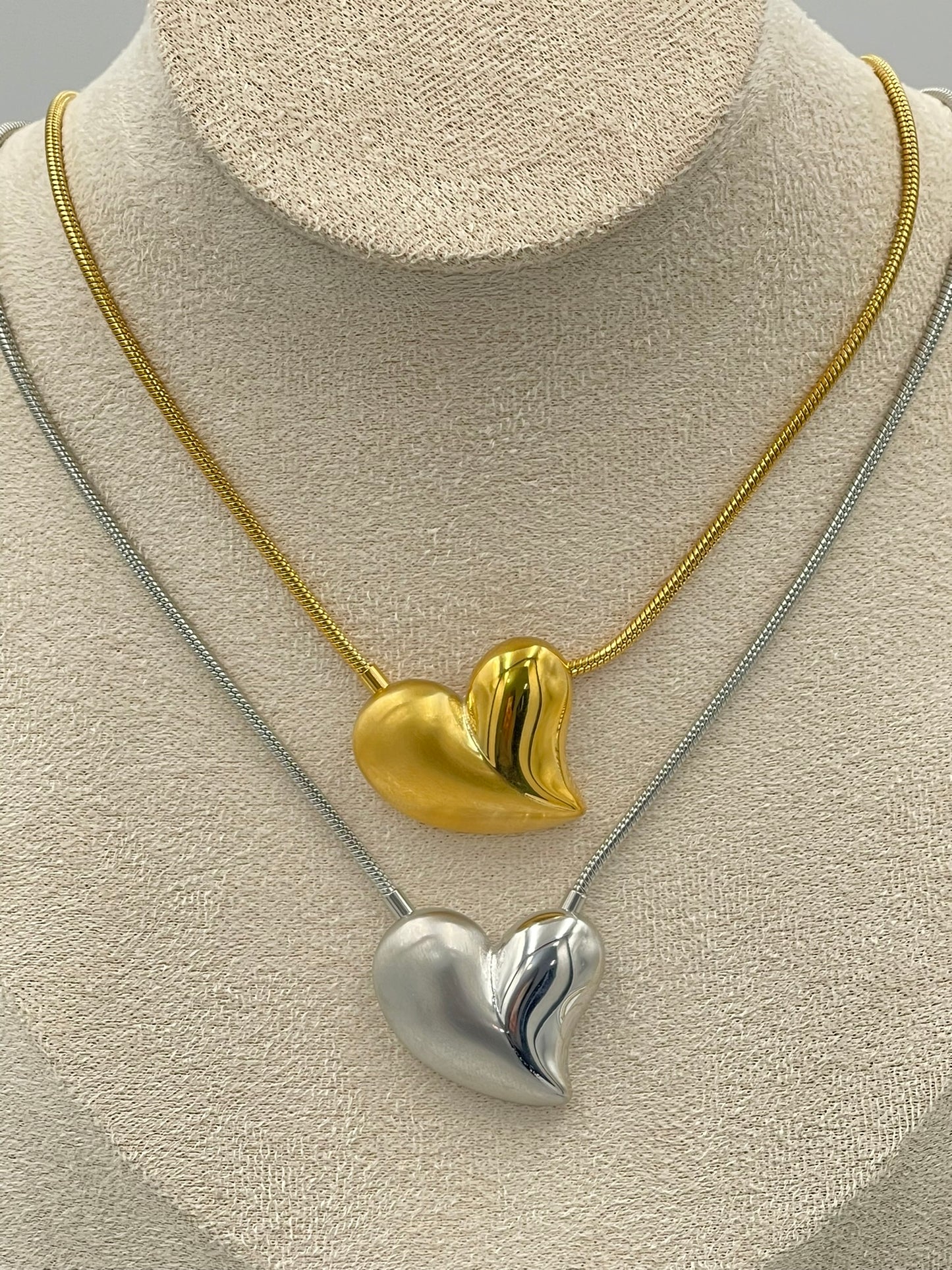 Minimalist Heart Necklace