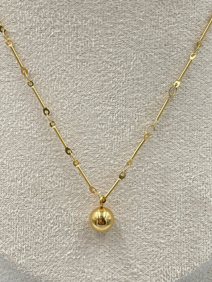 Minimalist Ball Necklace