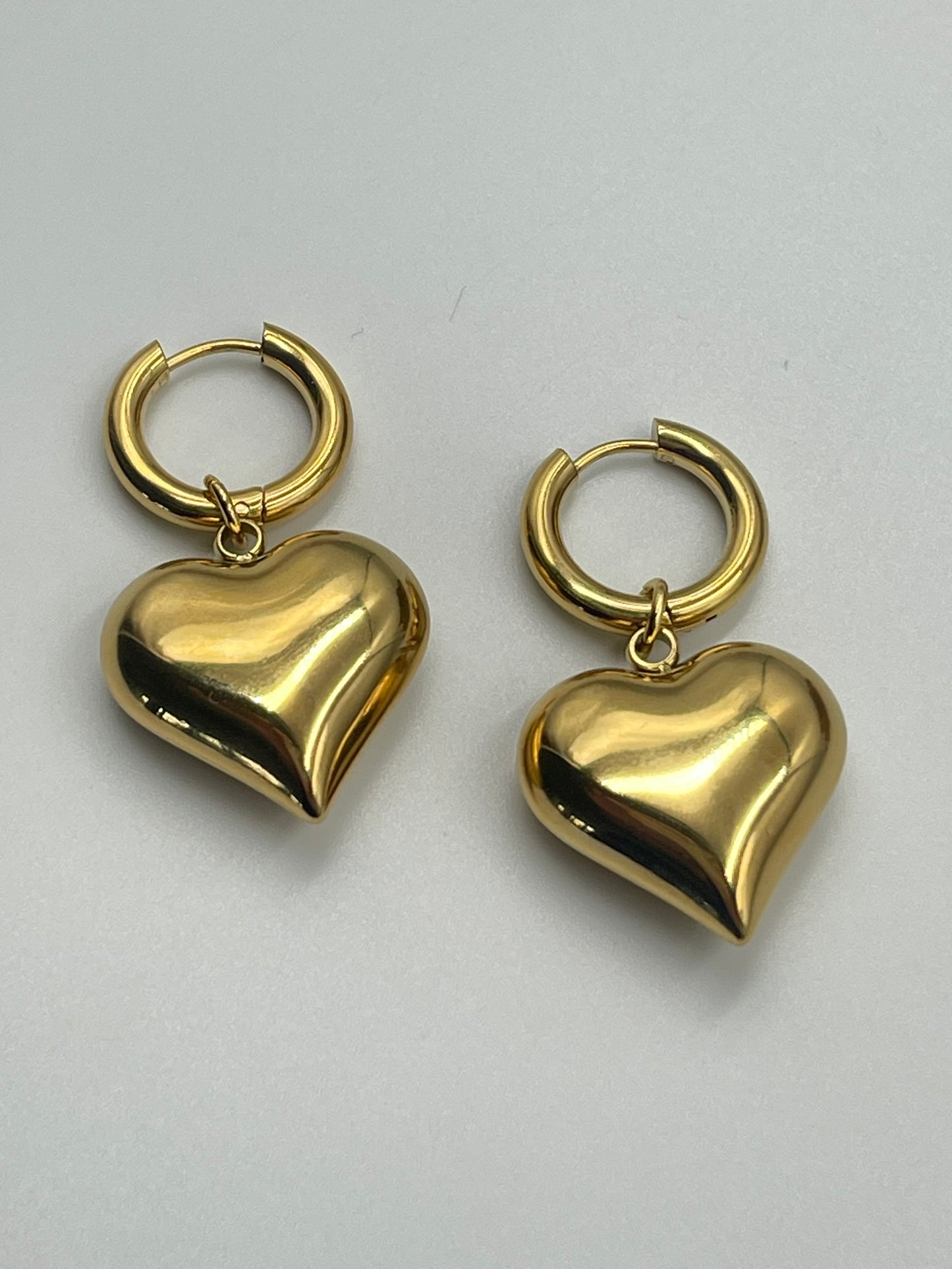 Hoop Heart Shape Earring