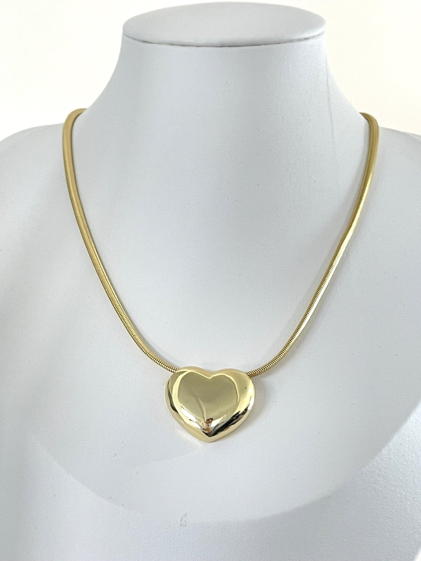 Puffy Heart Necklace