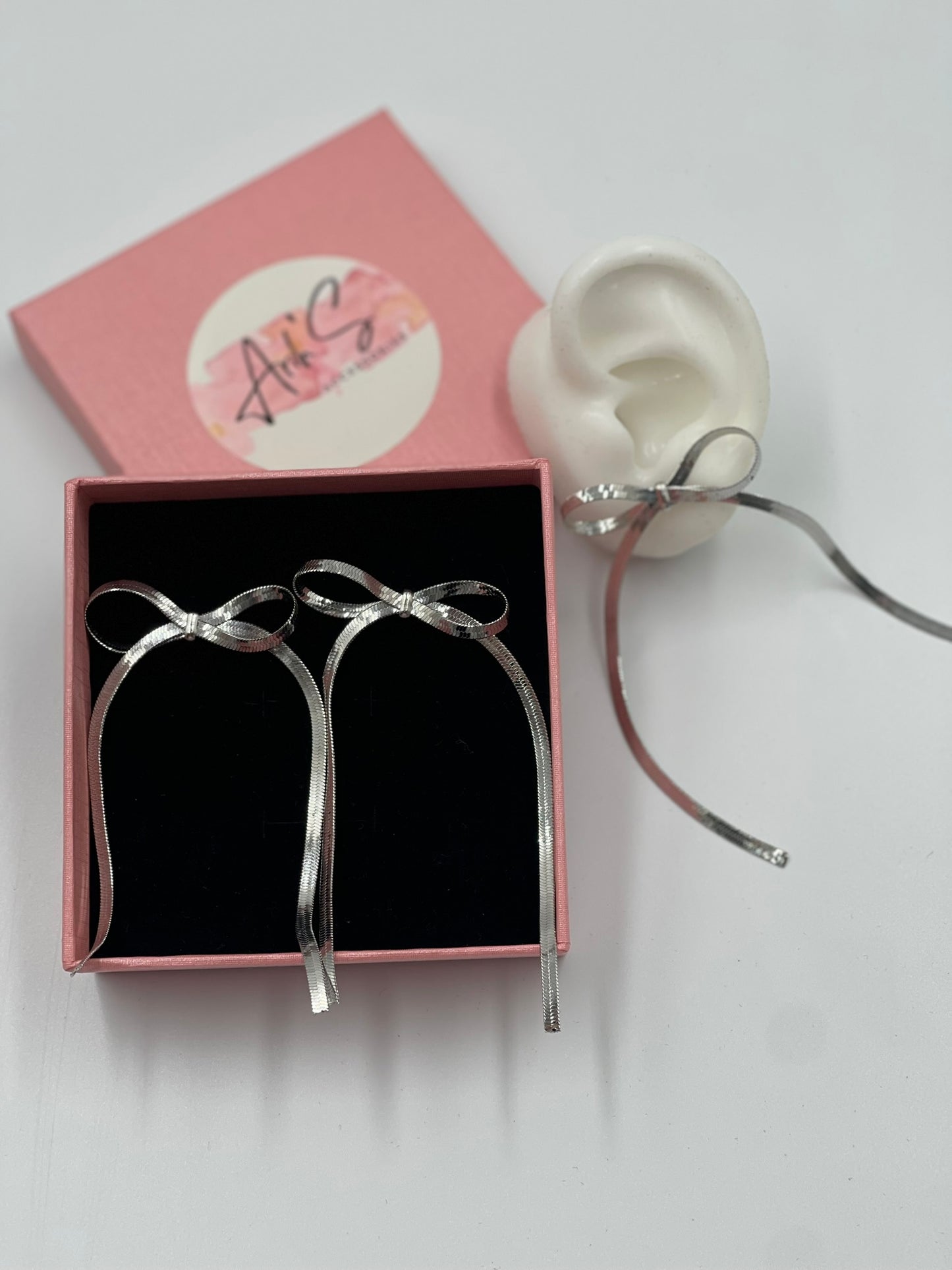 Long Bow Earrings