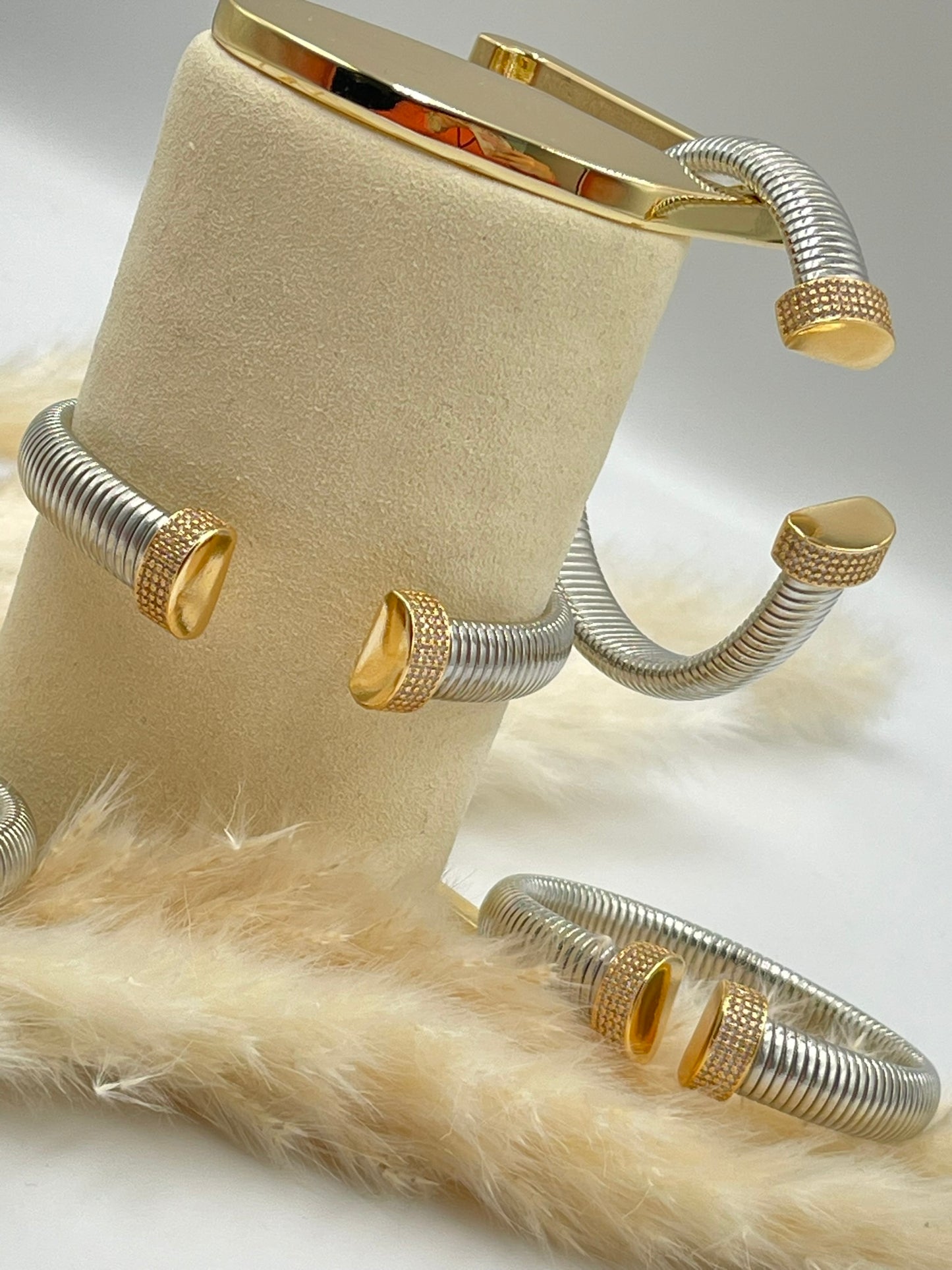 Gold Silver Bangles