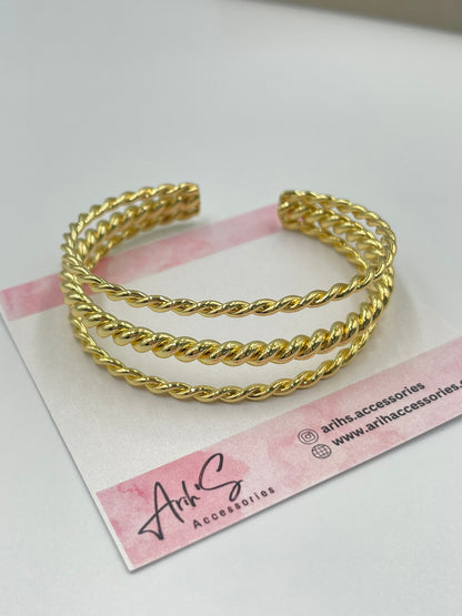 Tri-Bangle Cuff