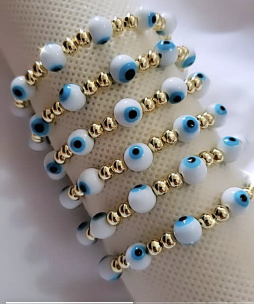 Multiple Evil Eye Bracelet