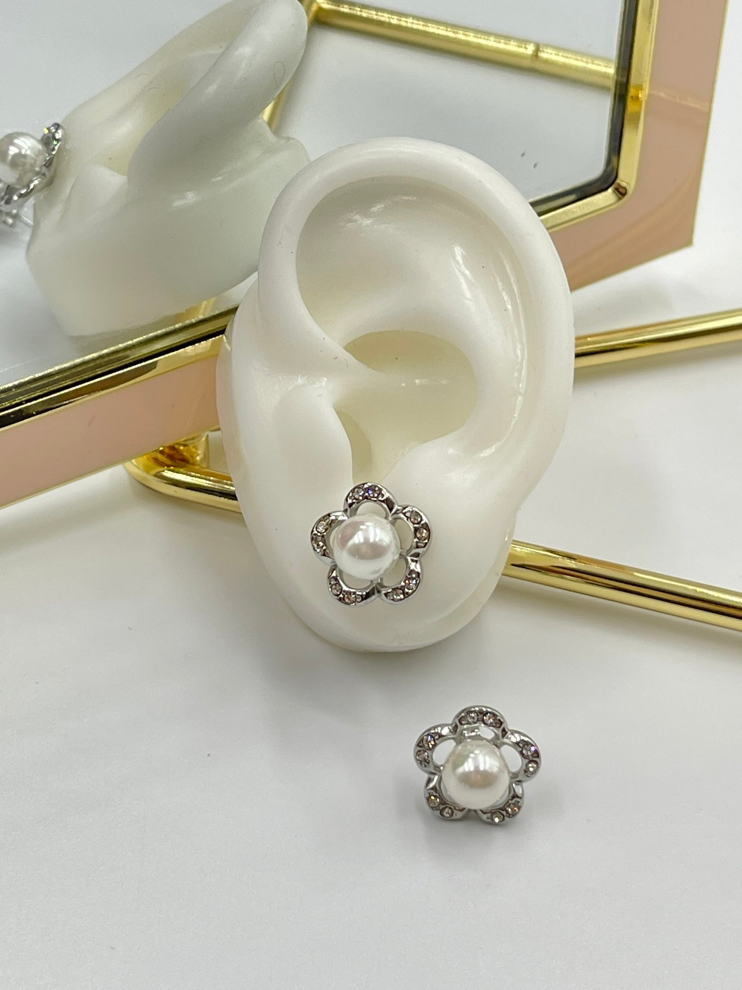 Flower Stud Earrings