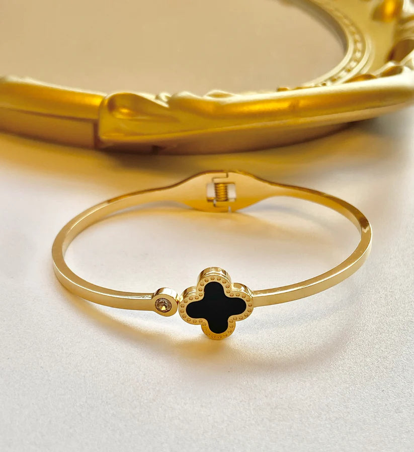 Clover Cuff Bracelet