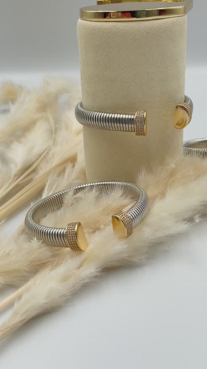 Gold Silver Bangles